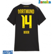 Borussia Dortmund Maximilian Beier #14 Gostujuci Dres za Ženska 2026-27 Kratak Rukav